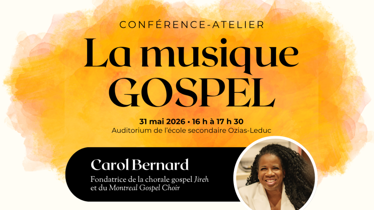 Lire la suite à propos de l’article Atelier musique Gospel ouvert à tou·te·s